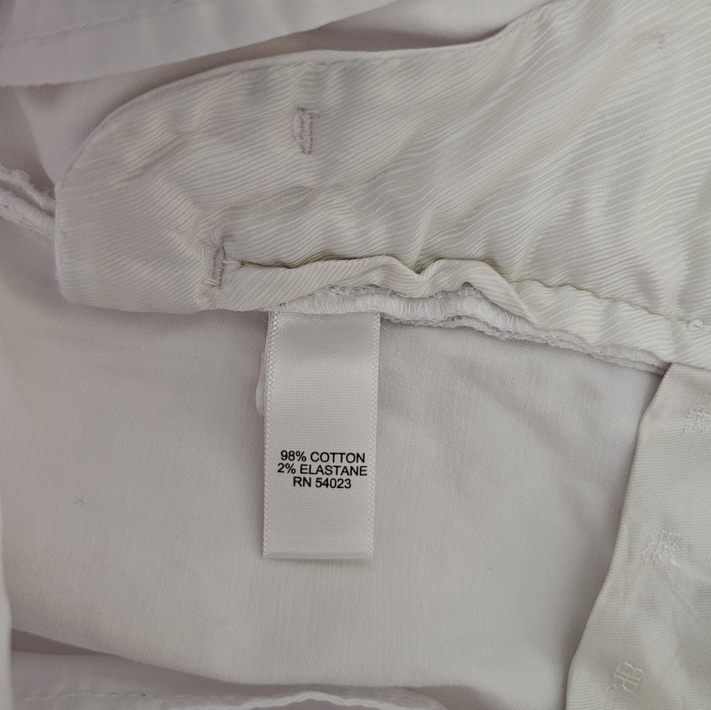 Banana Republic White Ankle Trouse Pants - Picture 6 of 7